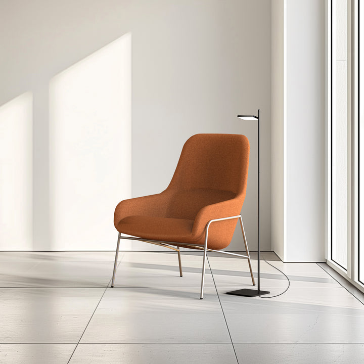 Talia LED Floor Lamp Black