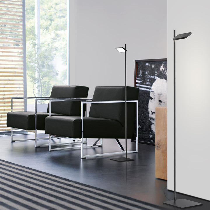 Talia LED Floor Lamp Black