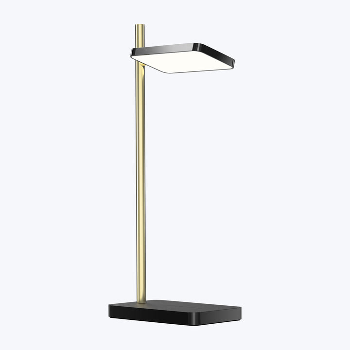 Talia LED Floor Lamp Black / Brass