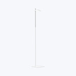 Talia LED Floor Lamp White / Silver