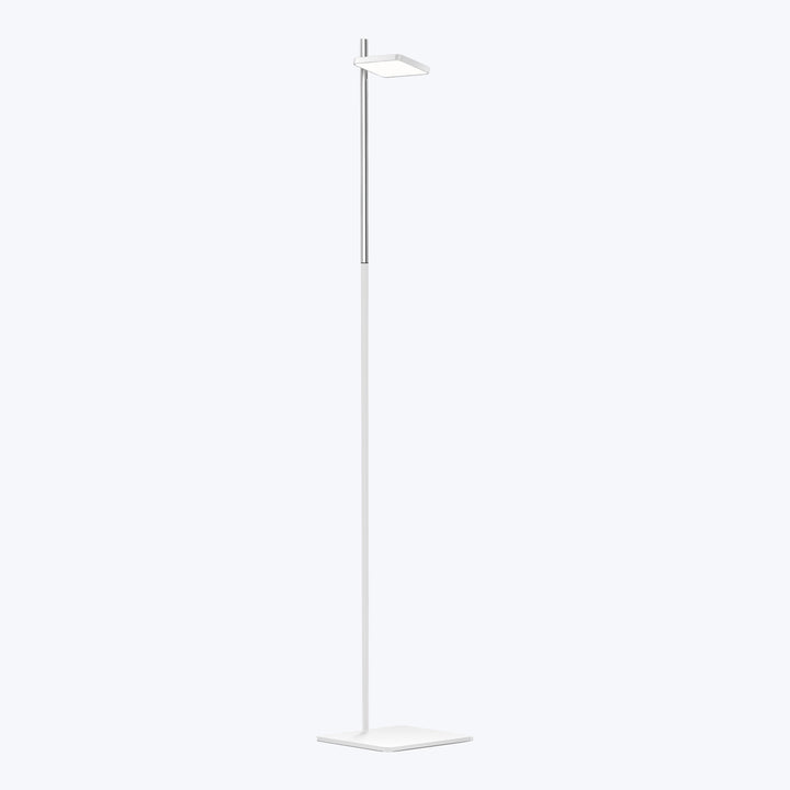 Talia LED Floor Lamp White / Silver