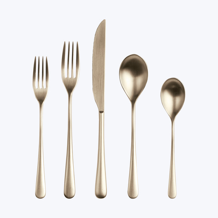 Neve Flatware Ice Champagne