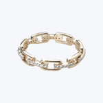 Baby Paperclip Chain Ring