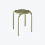 Groove Outdoor Stool Moss