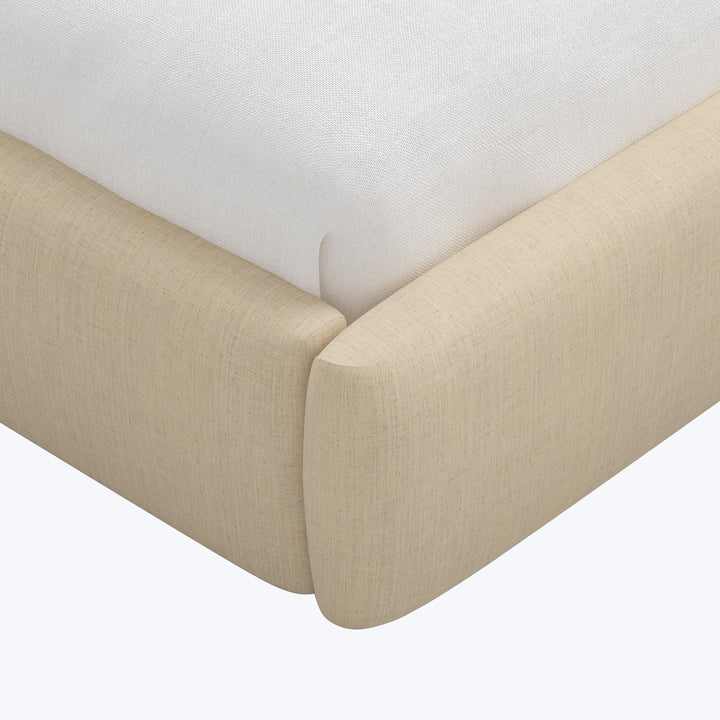 Halo Platform Bed Twin / Linen Natural