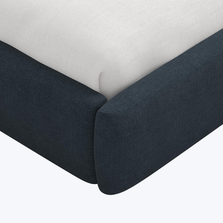 Halo Platform Bed Twin / Linen Navy