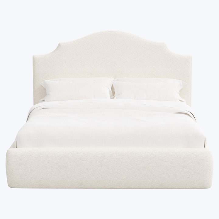 Taryn Platform Bed Twin / Sherpa Natural