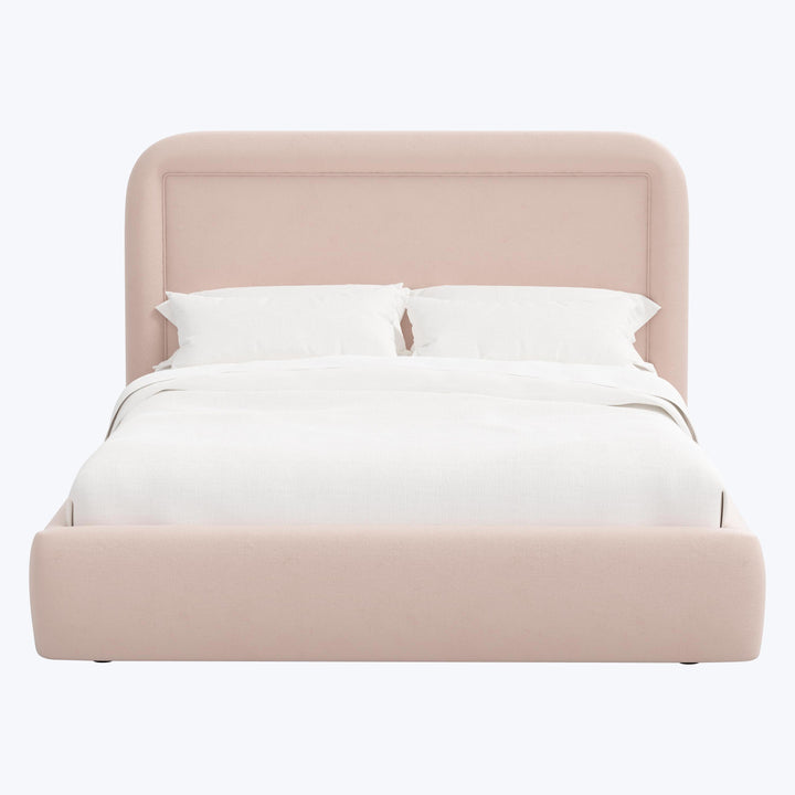 Halo Platform Bed Twin / Velvet Blush