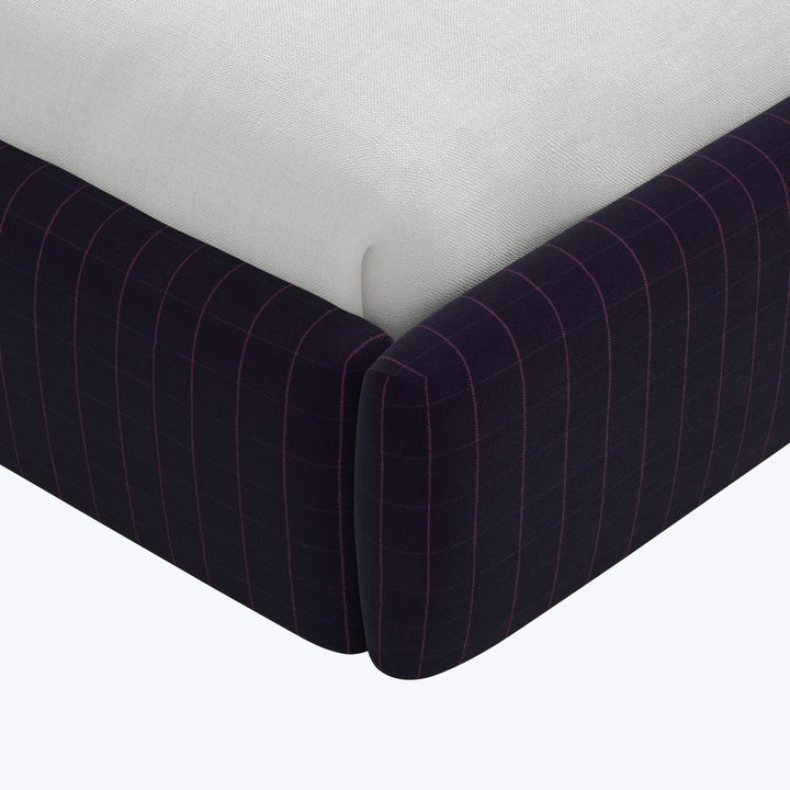 Camille Platform Bed Twin / Checker Night