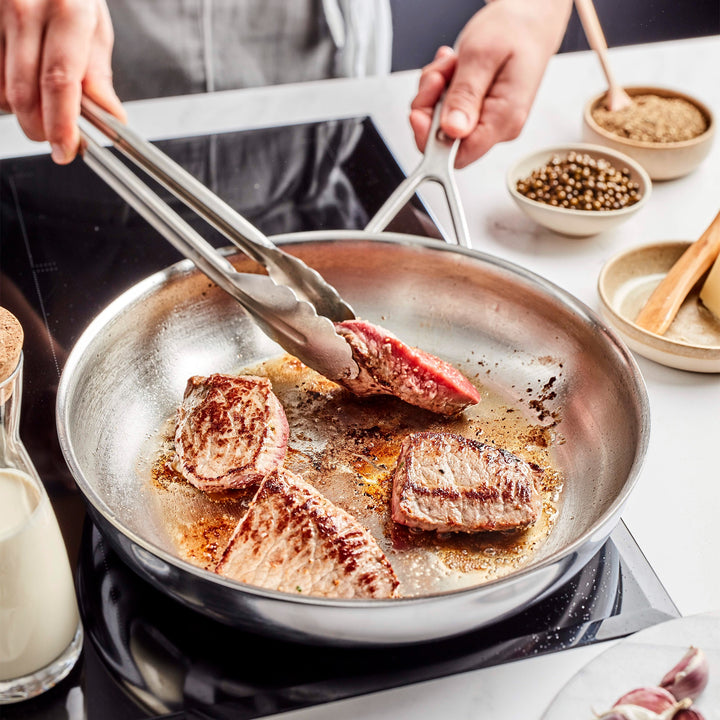 5-Ply 8-inch Stainless Steel Fry Pan