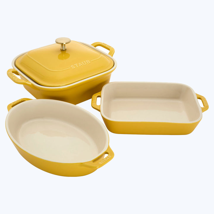 4-pc Mixed Baking Dish Set