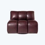 Grove Street Leather Armless Chair