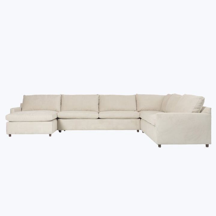 Lucali 4-Piece Sleeper Sectional