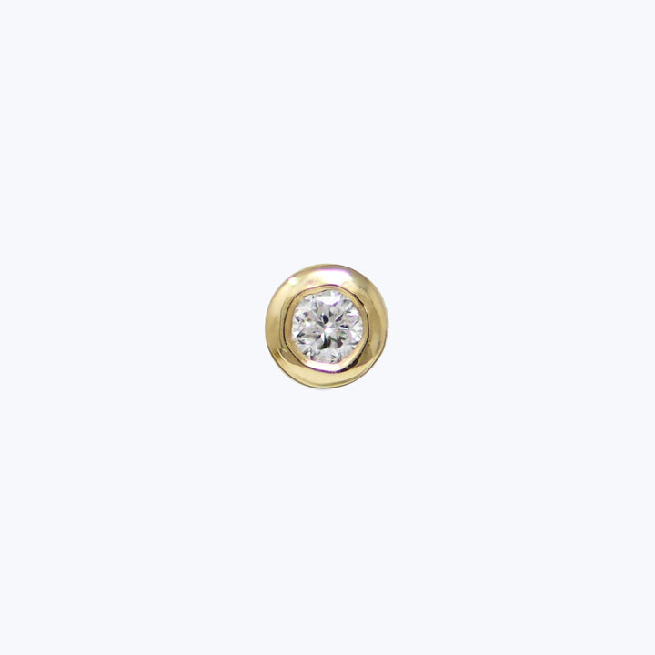 Cléo Round Diamond Single Stud