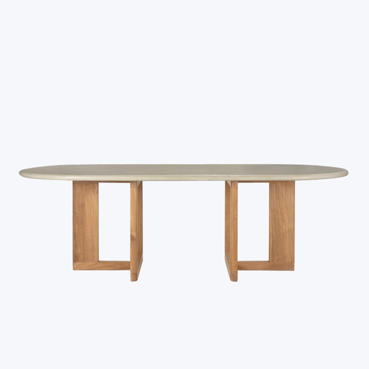 Trestle Outdoor Dining Table