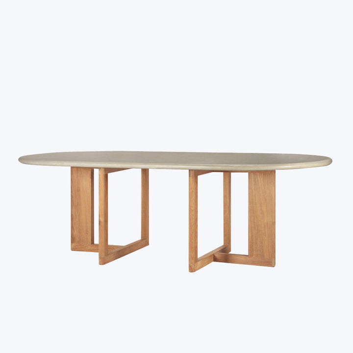 Trestle Outdoor Dining Table