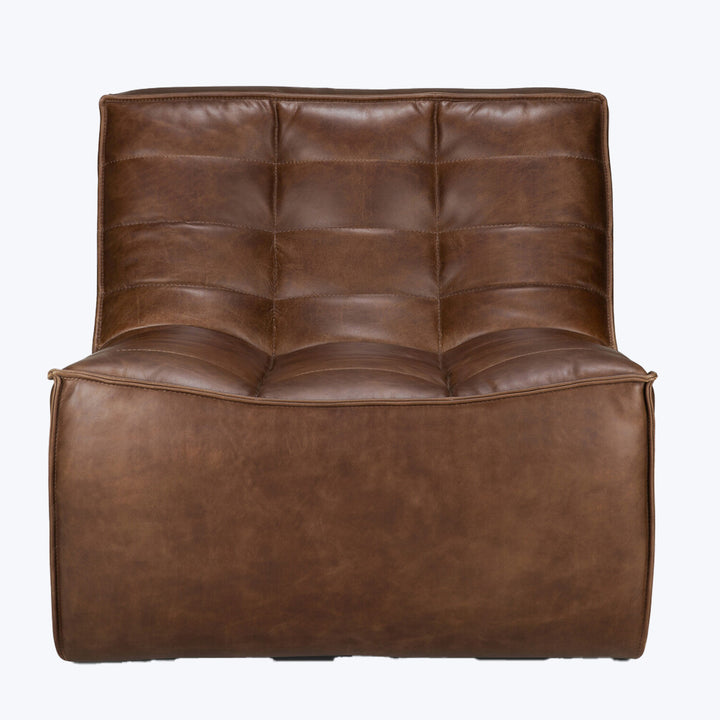 N701 Tufted Armless Chair
