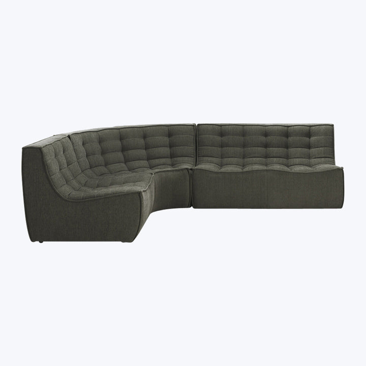 N701 Tufted Armless Sofa