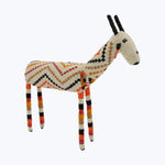 Small Orange Chevron Beaded Antelope