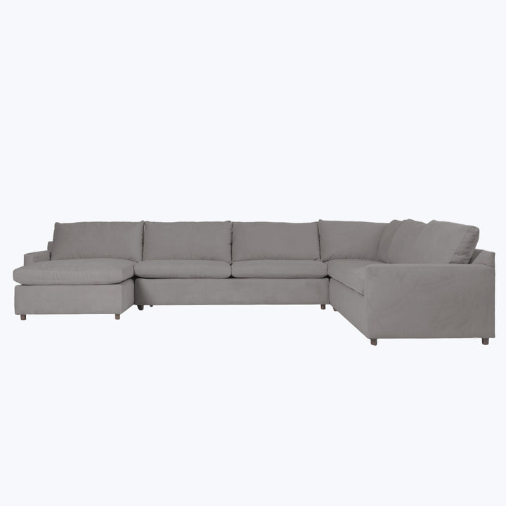 Lucali 4-Piece Sleeper Sectional