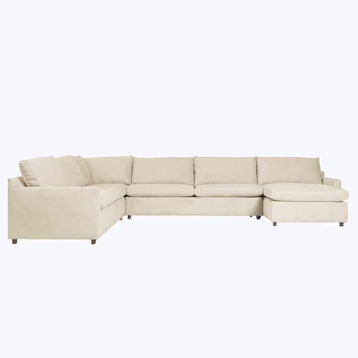 Lucali 4-Piece Sleeper Sectional