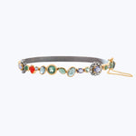 Image for MOUNT EDEN: Sapphire, Tourmaline, Opal and Diamond Cluster Bangle