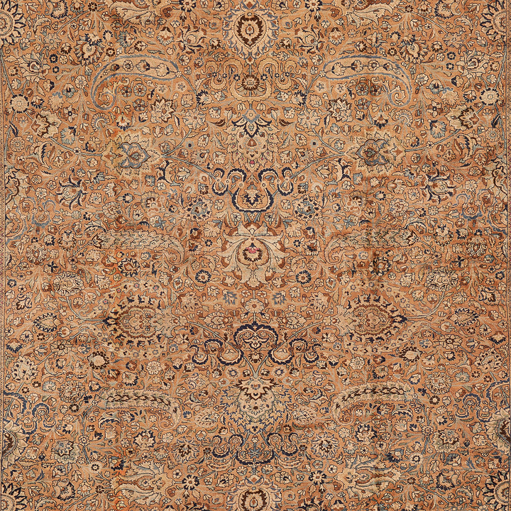 Brown Antique Persian Khorassan Rug - 14'4" x 22'11"