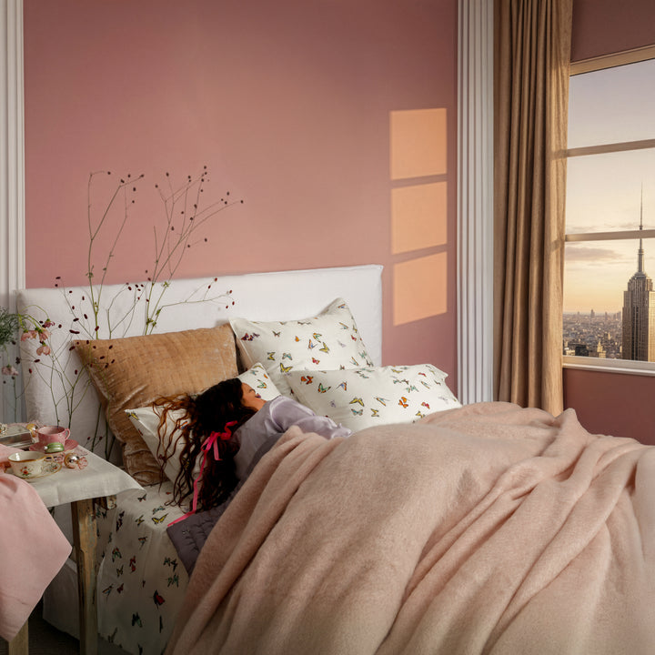 April Slipcovered Bed