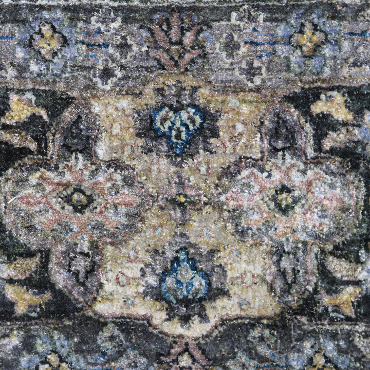 Black Alchemy Traditional Silk Rug - 11'10" x 14'11"