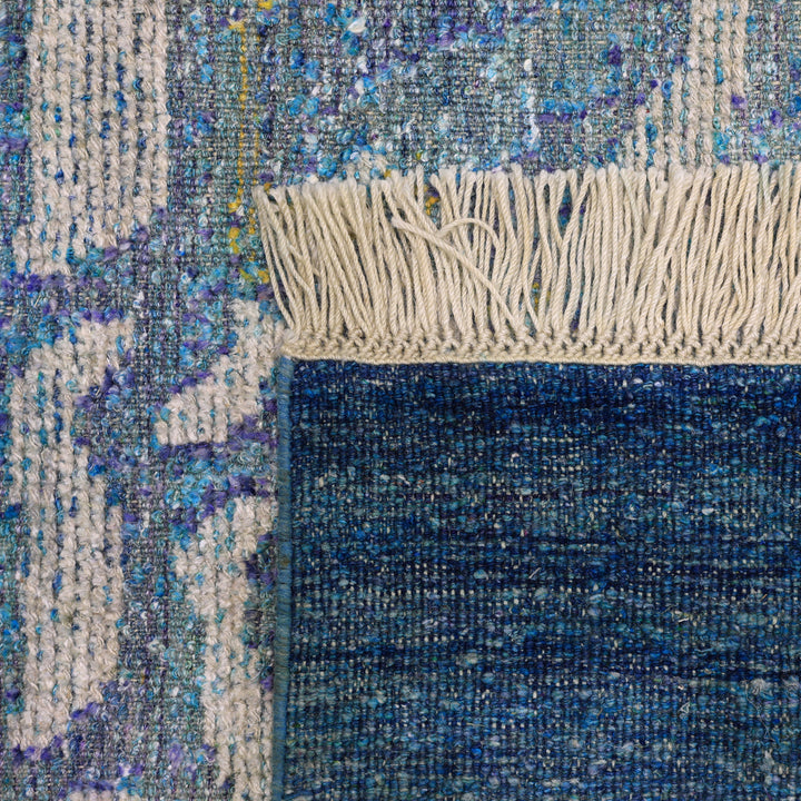 Blue Alchemy Tiger Wool Linen Blend Rug - 8'3" x 10'10"