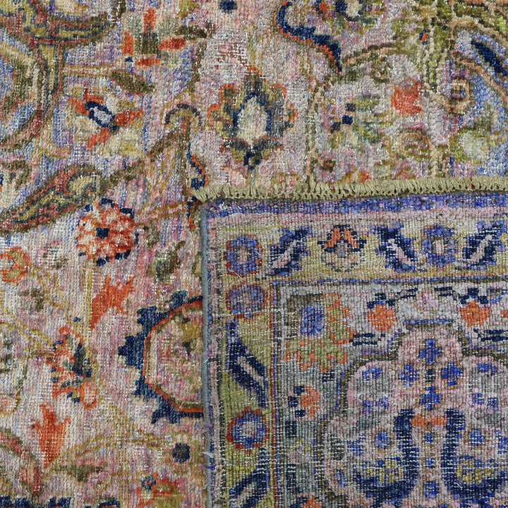 Pink Alchemy Traditional Silk Rug - 7'1" x 10'8"