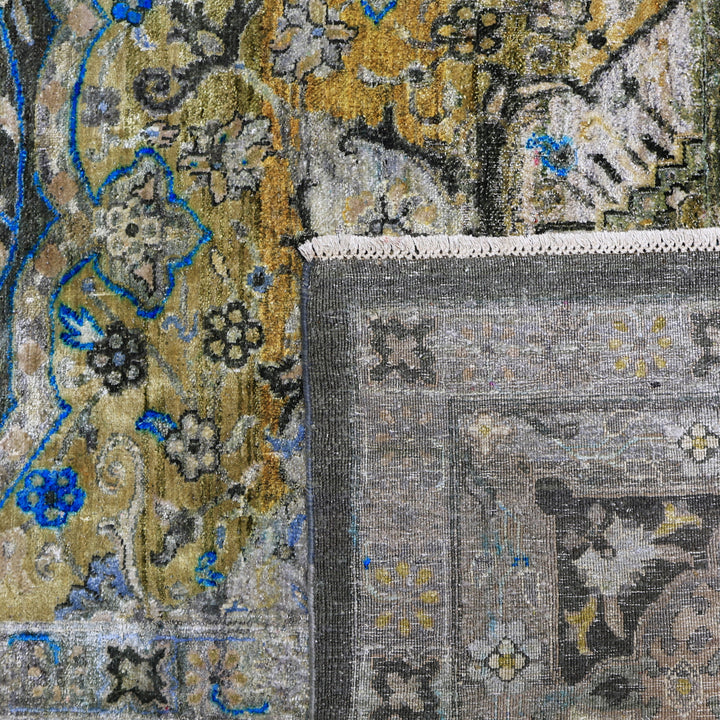 Black Alchemy Traditional Silk Rug - 11'10" x 14'11"