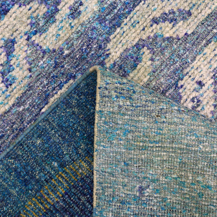 Blue Alchemy Tiger Wool Linen Blend Rug - 8'3" x 10'10"