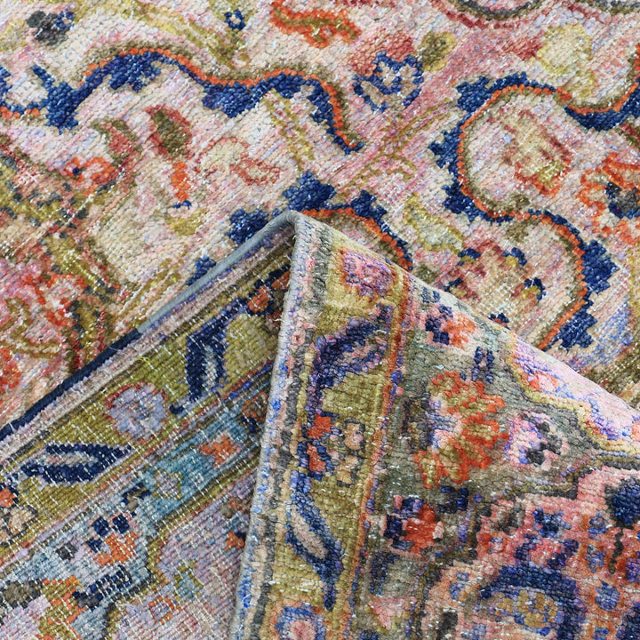 Pink Alchemy Traditional Silk Rug - 7'1" x 10'8"