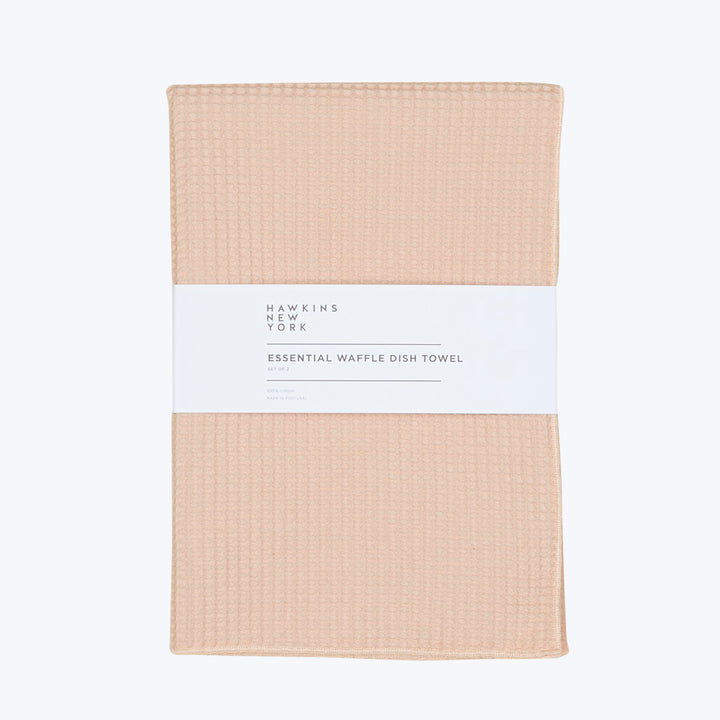 100% cotton waffle weave dish towel by Hawkins New York