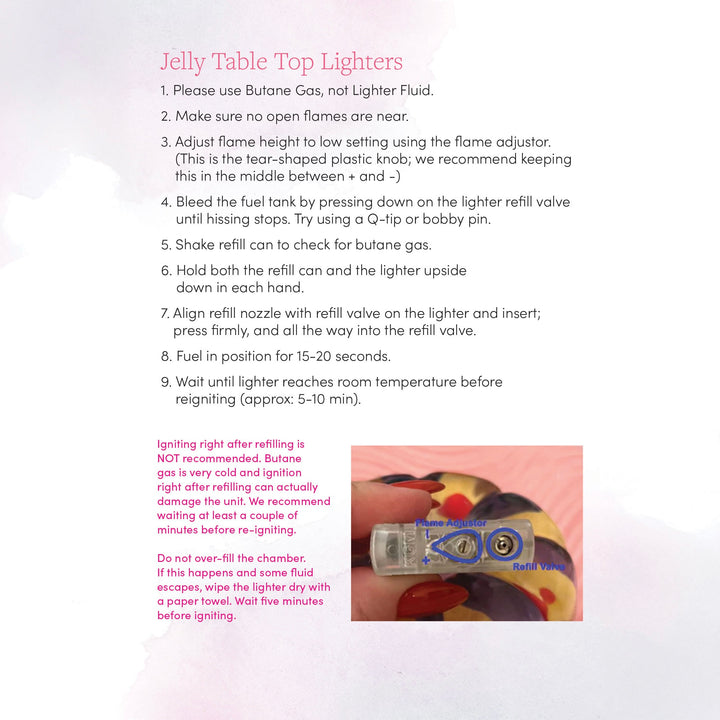 Lemon Jelly Tabletop Lighter