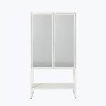 Flatiron Mirror Armoire Cabinet