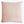 Square pink pillow with a soft watercolor-like gradient design.