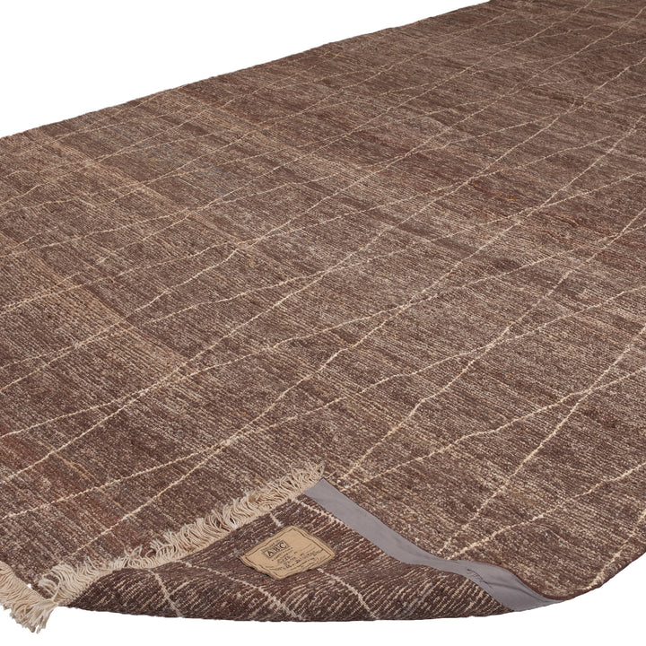 Arravali Brown Rug - 9.11 x 18.7 Default Title