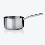 High-quality stainless steel saucepan designed for versatile cooking needs.