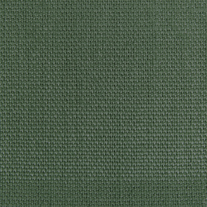 Close-up of durable green fabric with intricate looped weave pattern.