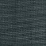 Close-up view of a dark, slate gray textured fabric with small-scale pattern.