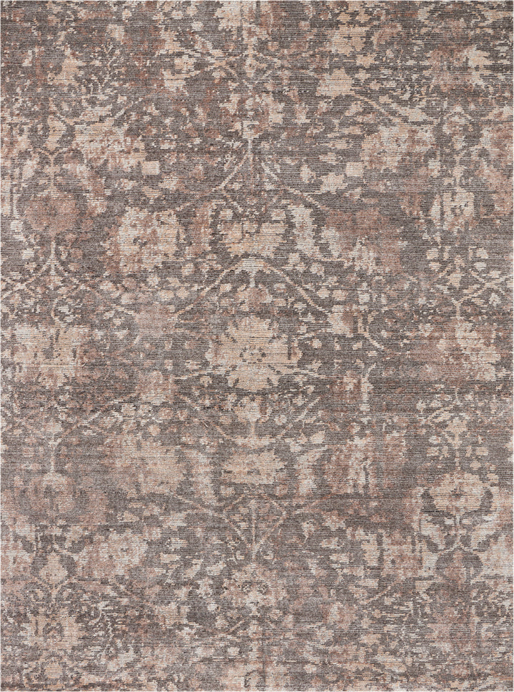 Ash Essentials Brown Modern Cotton Blend Rug