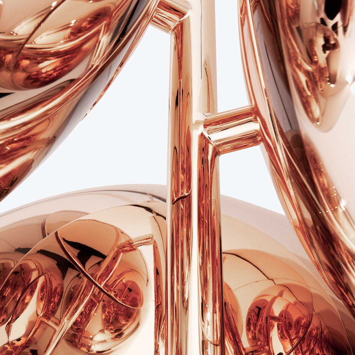 Melt Small LED Chandelier Copper