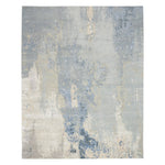 Abstract Shadows Rug - Blue/Sky-2' x 3'