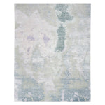 Abstract Shadows Rug - Blue/Green-2' x 3'