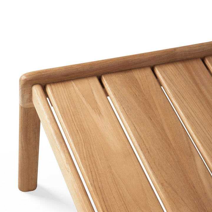 Teak Jack Outdoor Side Table Default Title