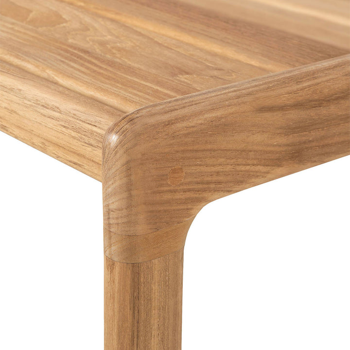 Teak Jack Outdoor Side Table Default Title