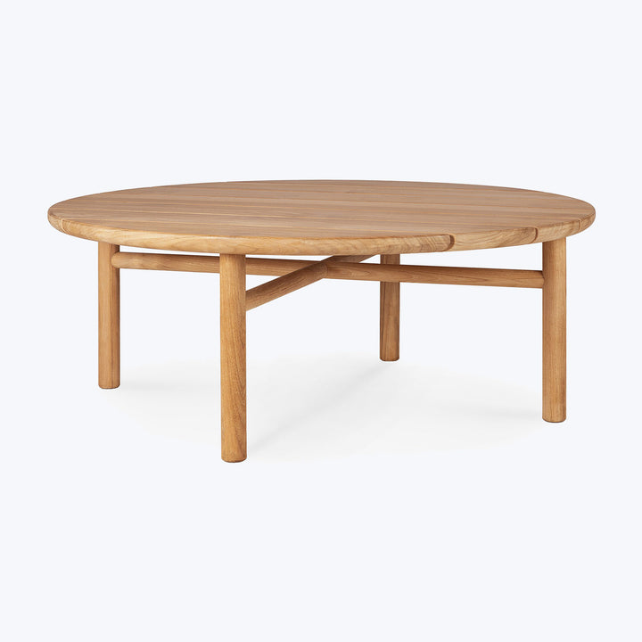 Teak Quatro Outdoor Coffee Table Large